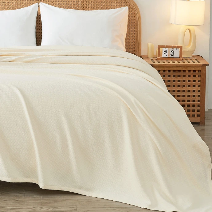 Egyptian cotton blankets for hotel
